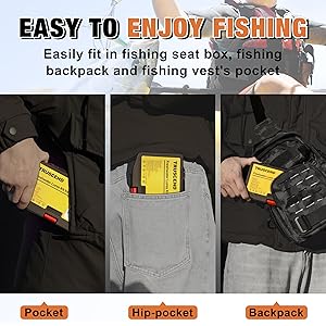 TRUSCEND Widely Used Fishing Lures & Tackle Kit Worth Ever Penny, Selected Fishing Kit for Starter Freshwater Saltwater, Economic/Giftable/Premium Fishing Gear Set Available, for Family
