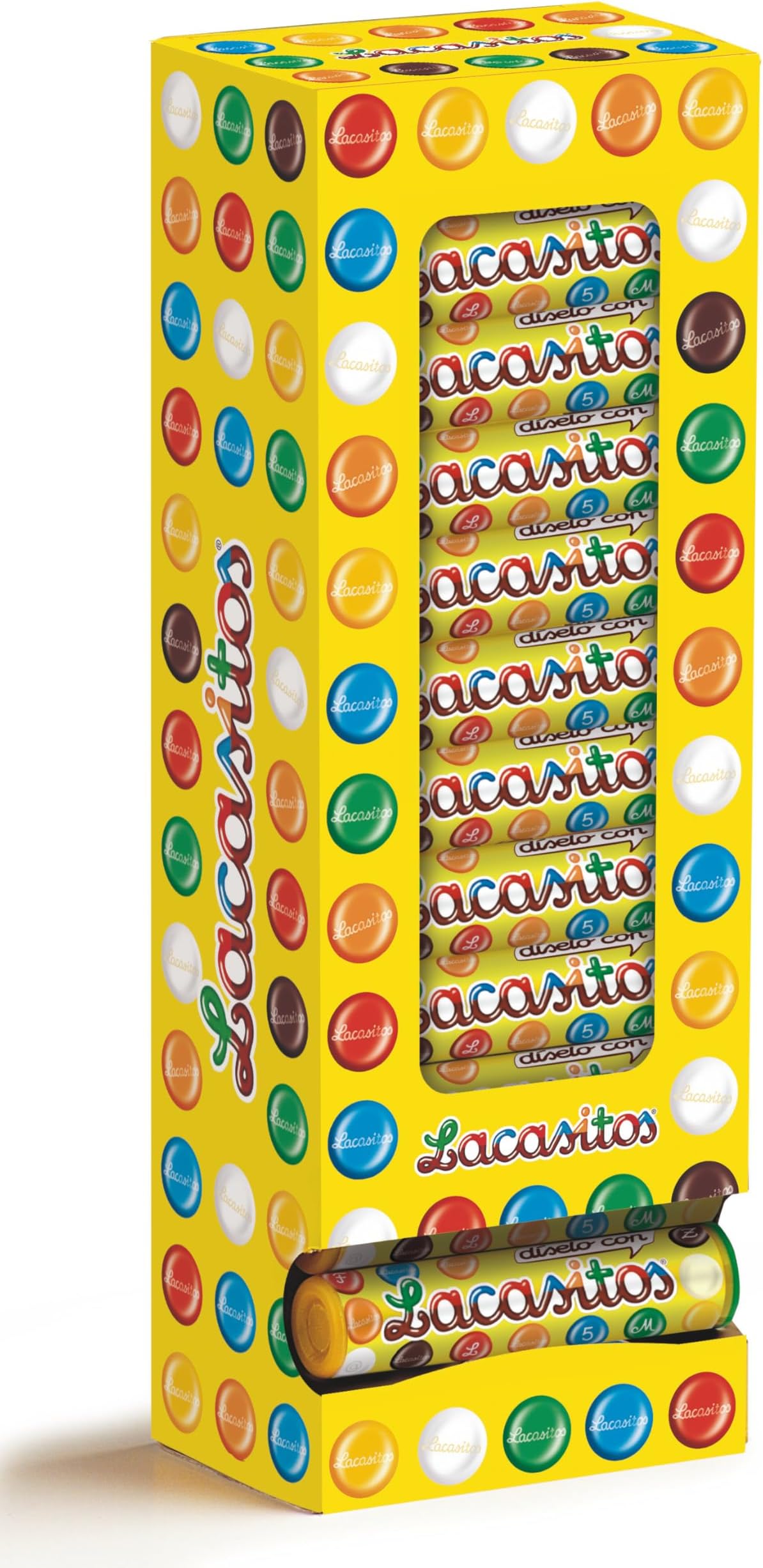 Chocolates lacasa LACASITOS TUBO LACASITOS, 36 UNITS