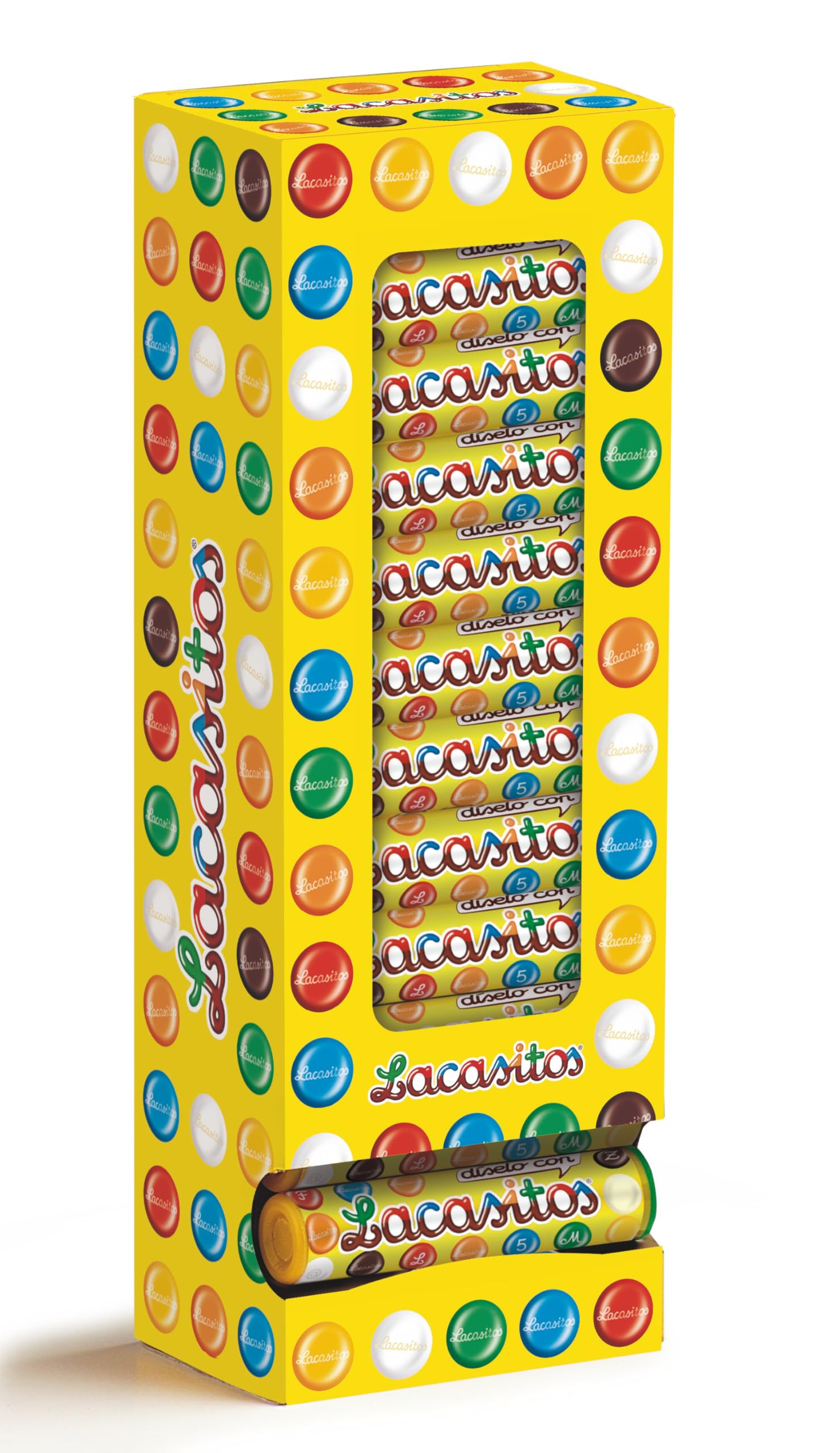 Chocolates lacasa LACASITOS TUBO LACASITOS, 36 UNITS