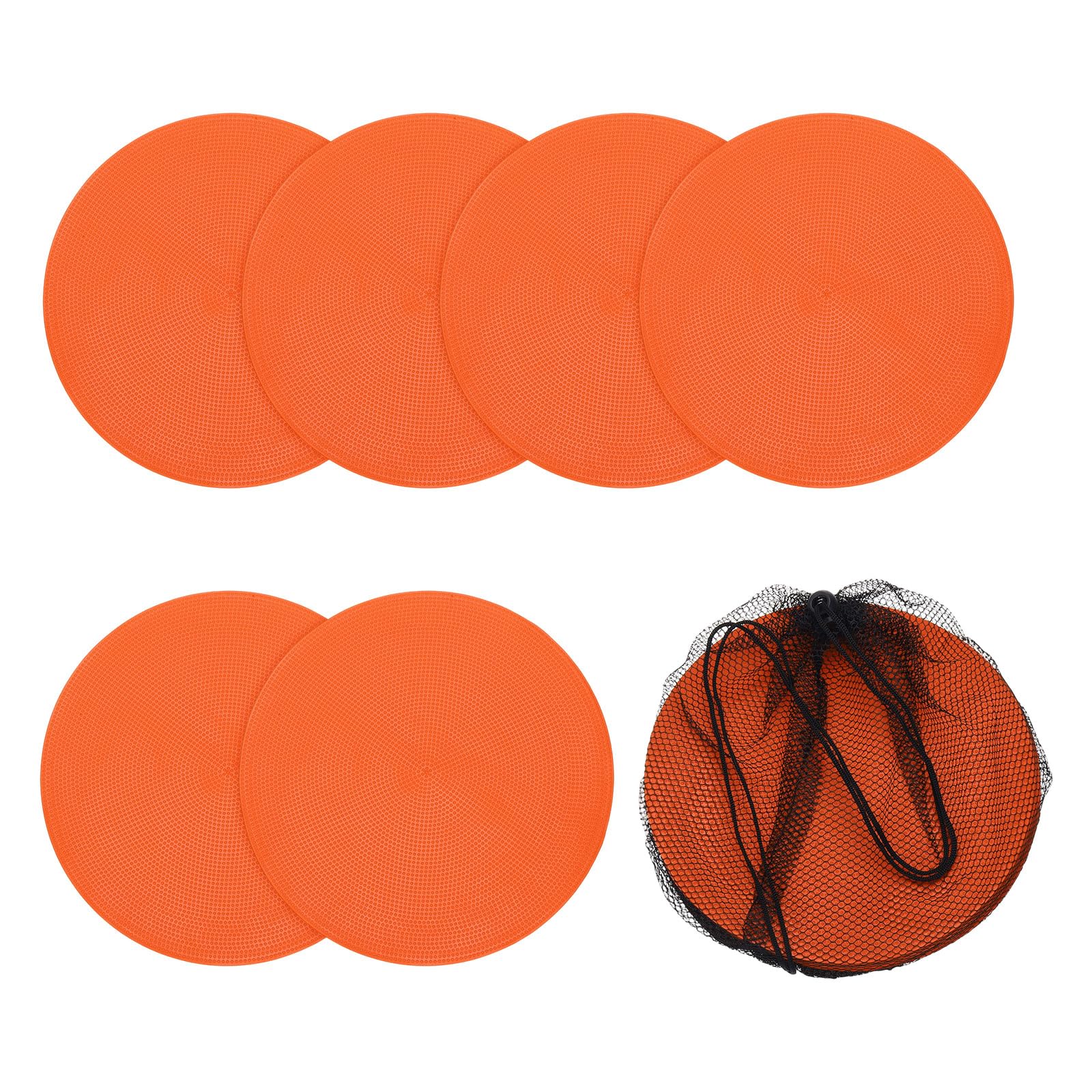 Spot Marker, Poly Spot Marker per allenamento di agilità, puntini antiscivolo per campi piatti per allenamento di calcio/velocità