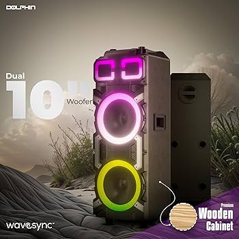 Amazon.com: Dolphin High-Power Portable Party Bluetooth Speaker