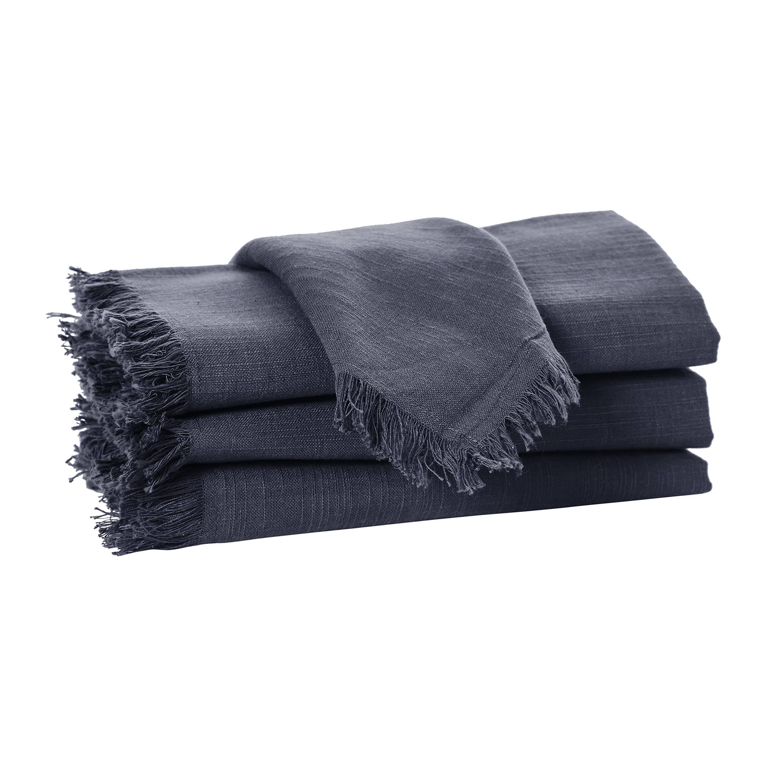 Penguin Home® Set of 4 Cotton Napkin, Charcoal, 40 x 40 cm (Set of 4)