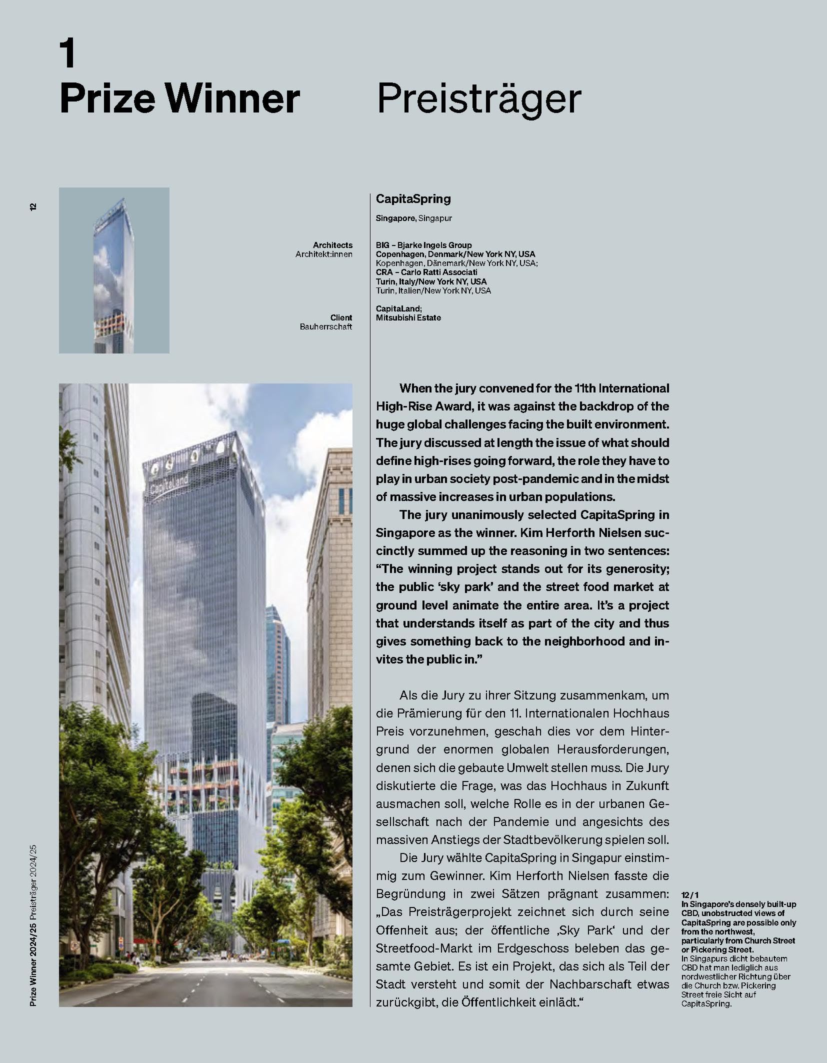 Best High-Rises 2024/25: Internationaler Hochhaus Preis / The International High-Rise Award