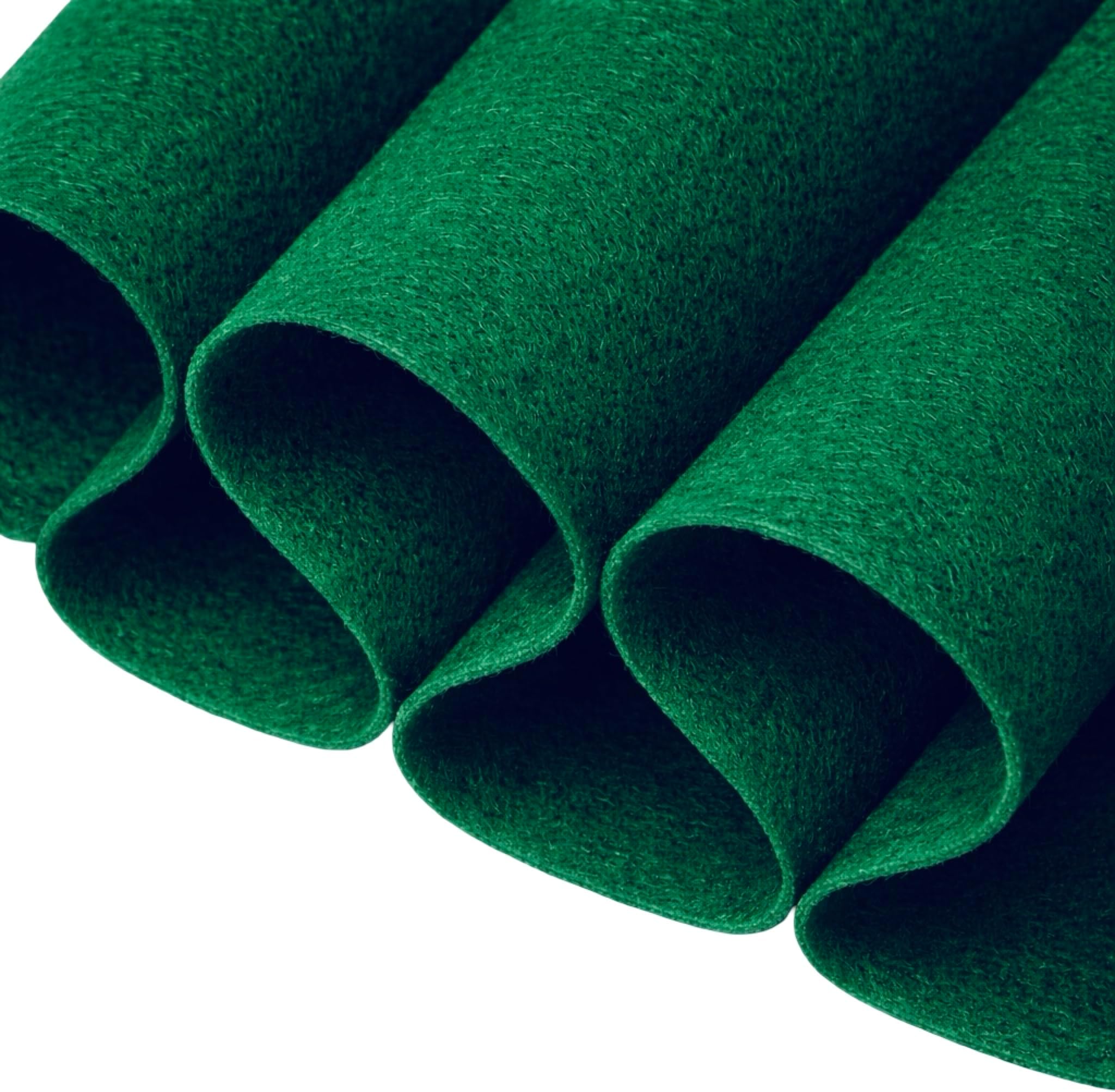 FabricLA Kelly Green Felt Fabric – 36" Wide x 60 Feet – Flexible Kelly Green Felt for Bulk Crafts, Decorations, Sewing & Large DIY Projects