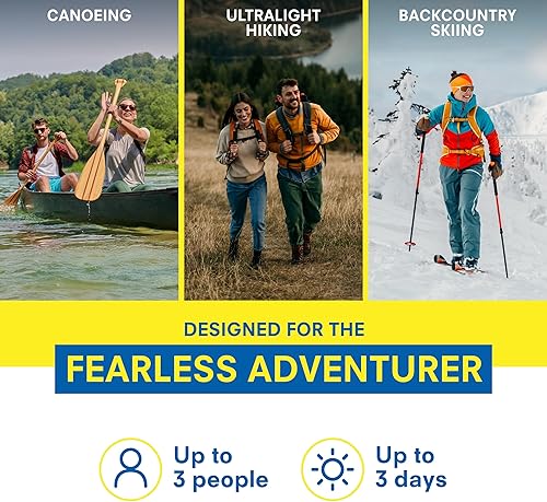 Miniatura 2 de Adventure Medical Kit Ultraligero  Impermeable Kit médico .7  Hasta 3 personas, hasta 3 días  Incluye vendajes, elementos esenciales de ampolla y