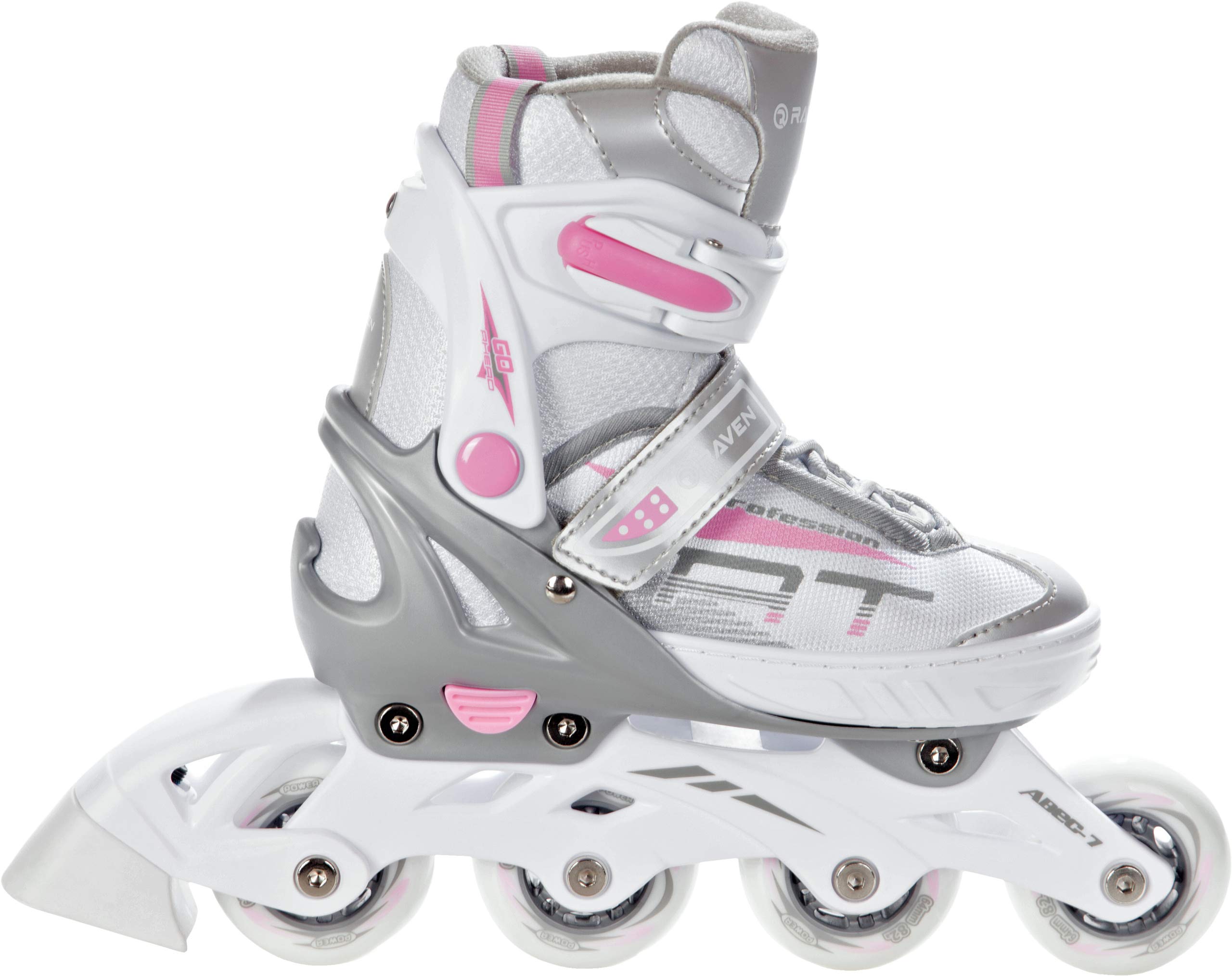RAVEN Profession Pattini in linea Inline Skates per bambini e adulti OPZIONALE 2in1 con Pattini da ghiaccio regolabili