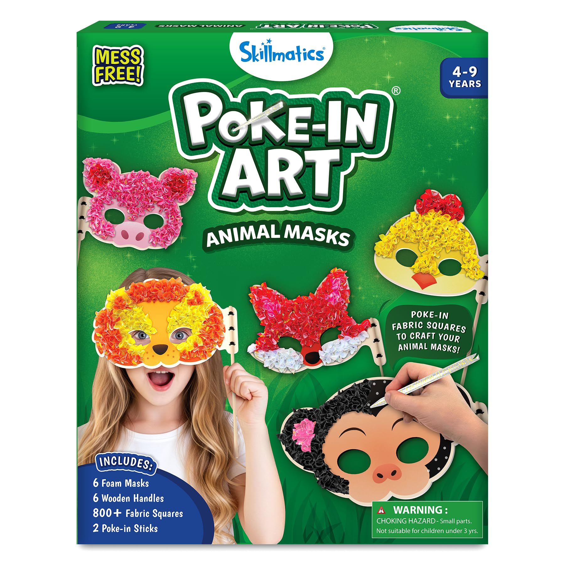 Skillmatics Disney Princess Poke-in Art Craft Kit -11 Skillmatics Disney Princess Poke-in Art Craft Kit -11