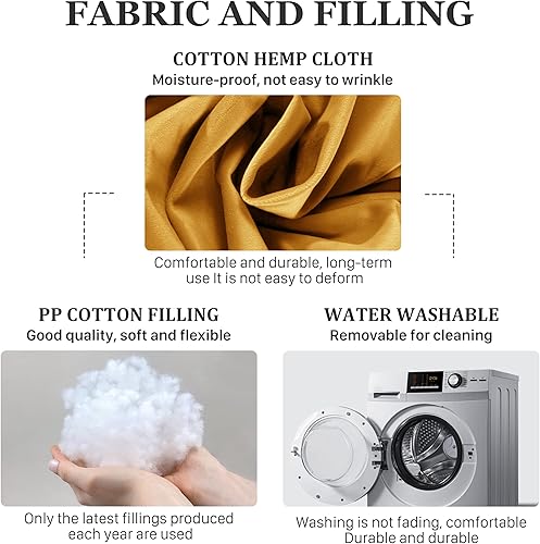 Miniatura 7 de Almohada gruesa de cuña tamaño Queen de 11 libras para cabecero, posicionador de cuerpo, almohada de cuña de cama, soporte para respaldo, almohada