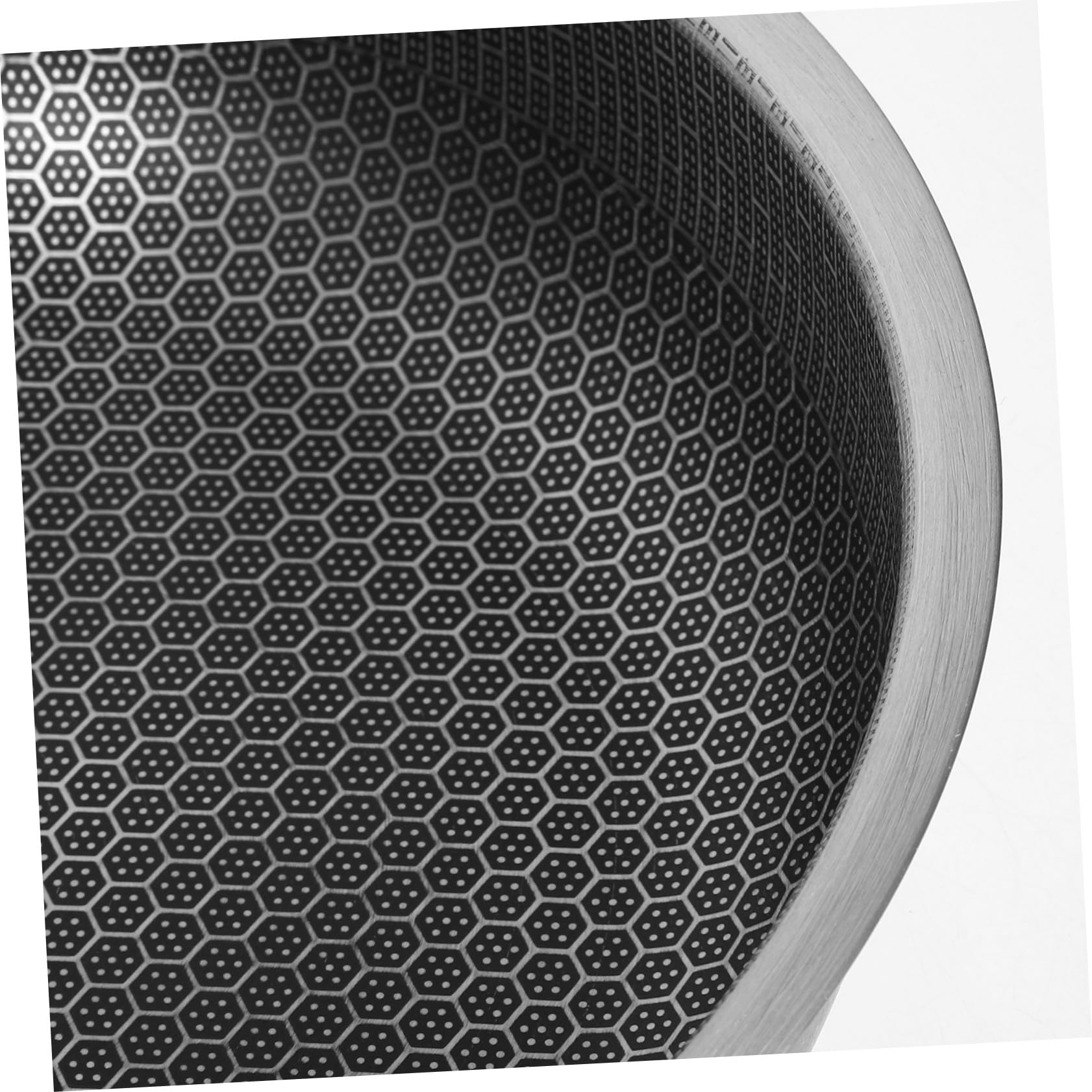 ULTECHNOVO Padella in Acciaio Inox 24 Cm Fondo Piatto e Rivestimento Antiaderente per Cucinare Uova, Bistecche e Pancake, Manico Ergonomico per Uso Domestico e Cucina Quotidiana