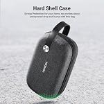 UGREEN Travel Case Universal Electronic Accessories Bag Cable Organizer Portable Carrying Pouch for Mini Speaker, USB Cable, Memory Cards, Power Bank, Hard Drive, Charger, Cosmetics, and More