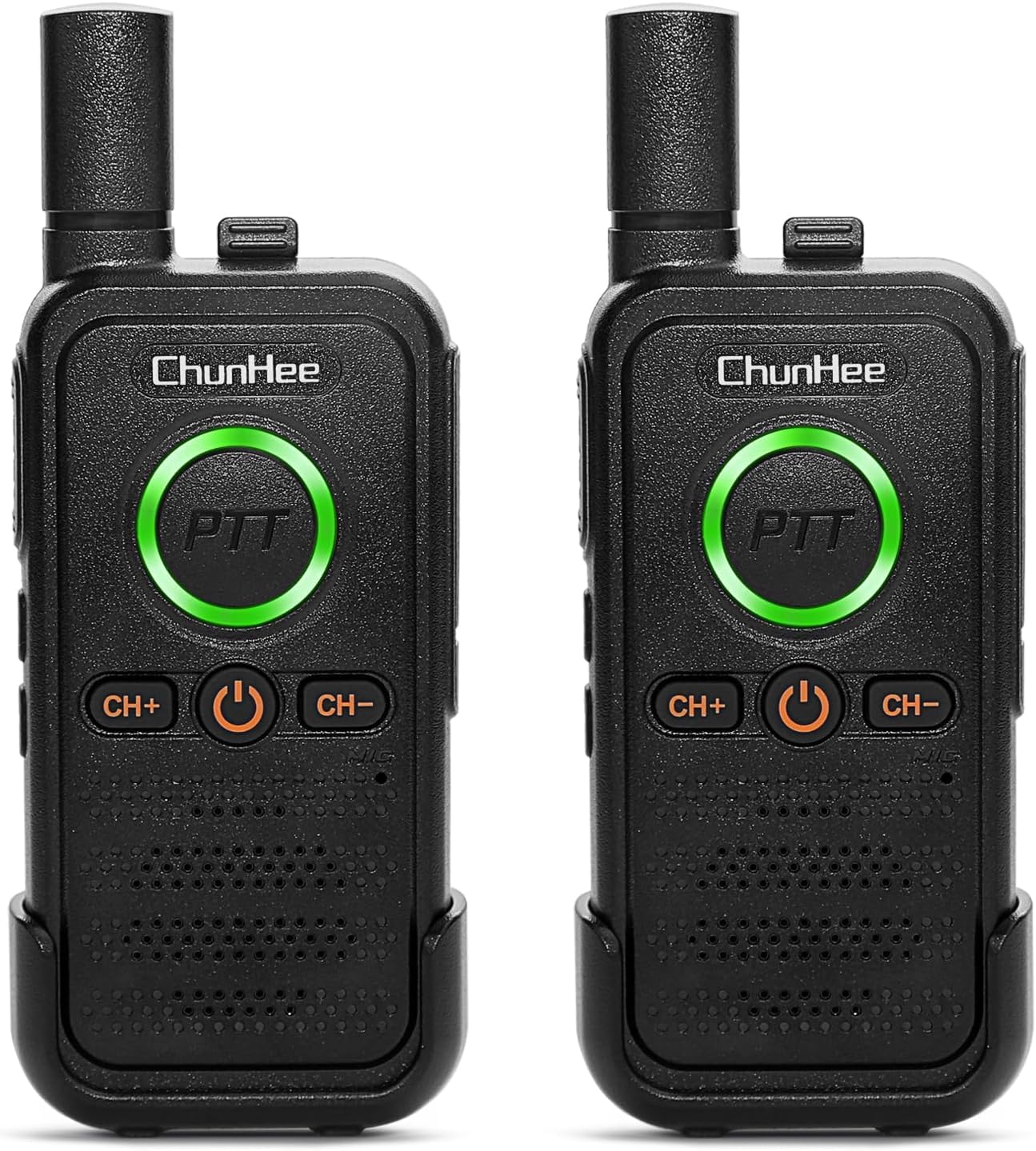 ChunHee Wireless Intercom System for Home Caregiver Pager Intercom for Elderly with Emergency SOS Alarm, 3300ft Range Intercoms Wireless for Business Office Room to Room Communication-2 Pack SET 1