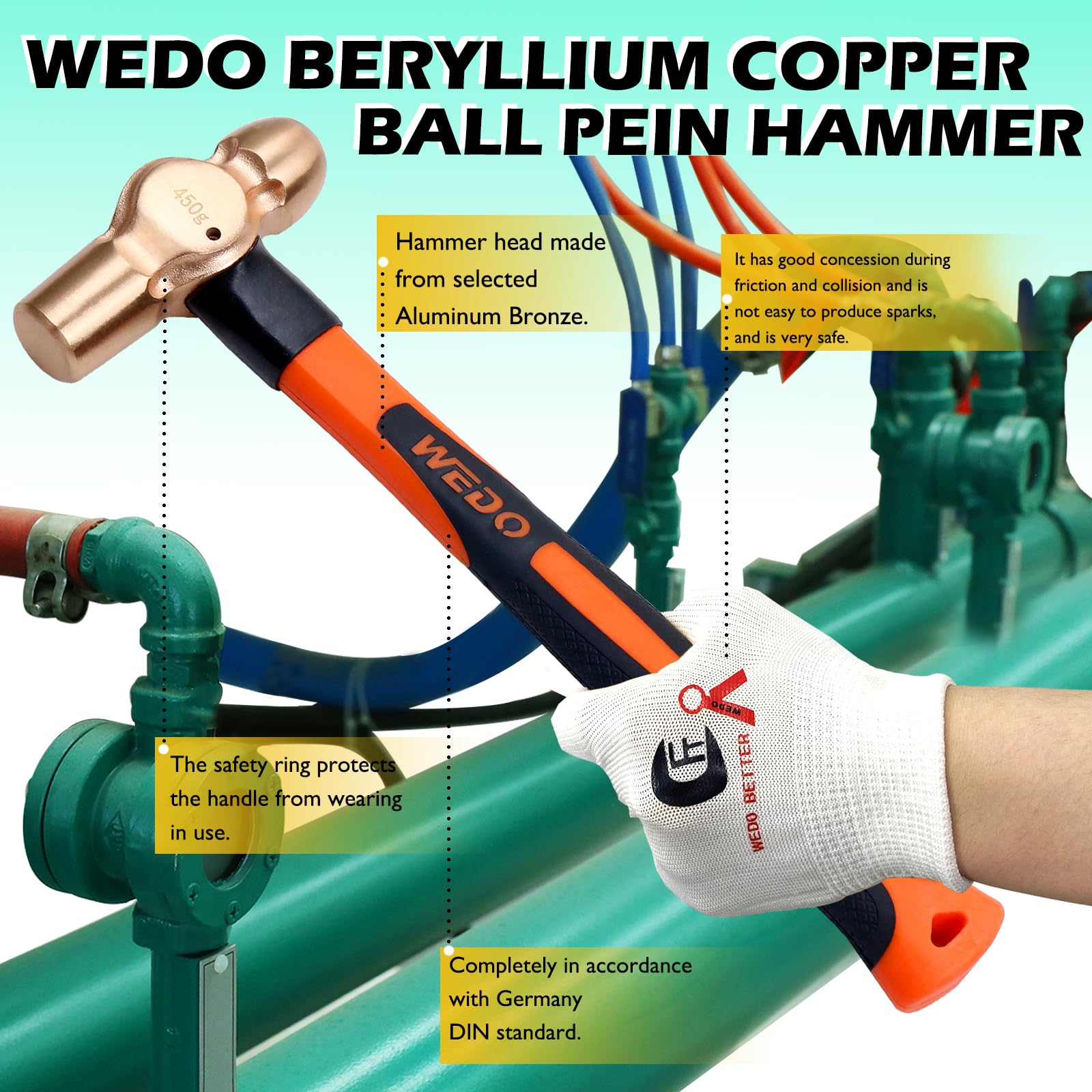 10 Oz Mini Stubby Gebogen Klauw Hamer Met Niet Slip Handvat Magnetische Grip Softgrip Tool Voor Diy Ambacht Industrie