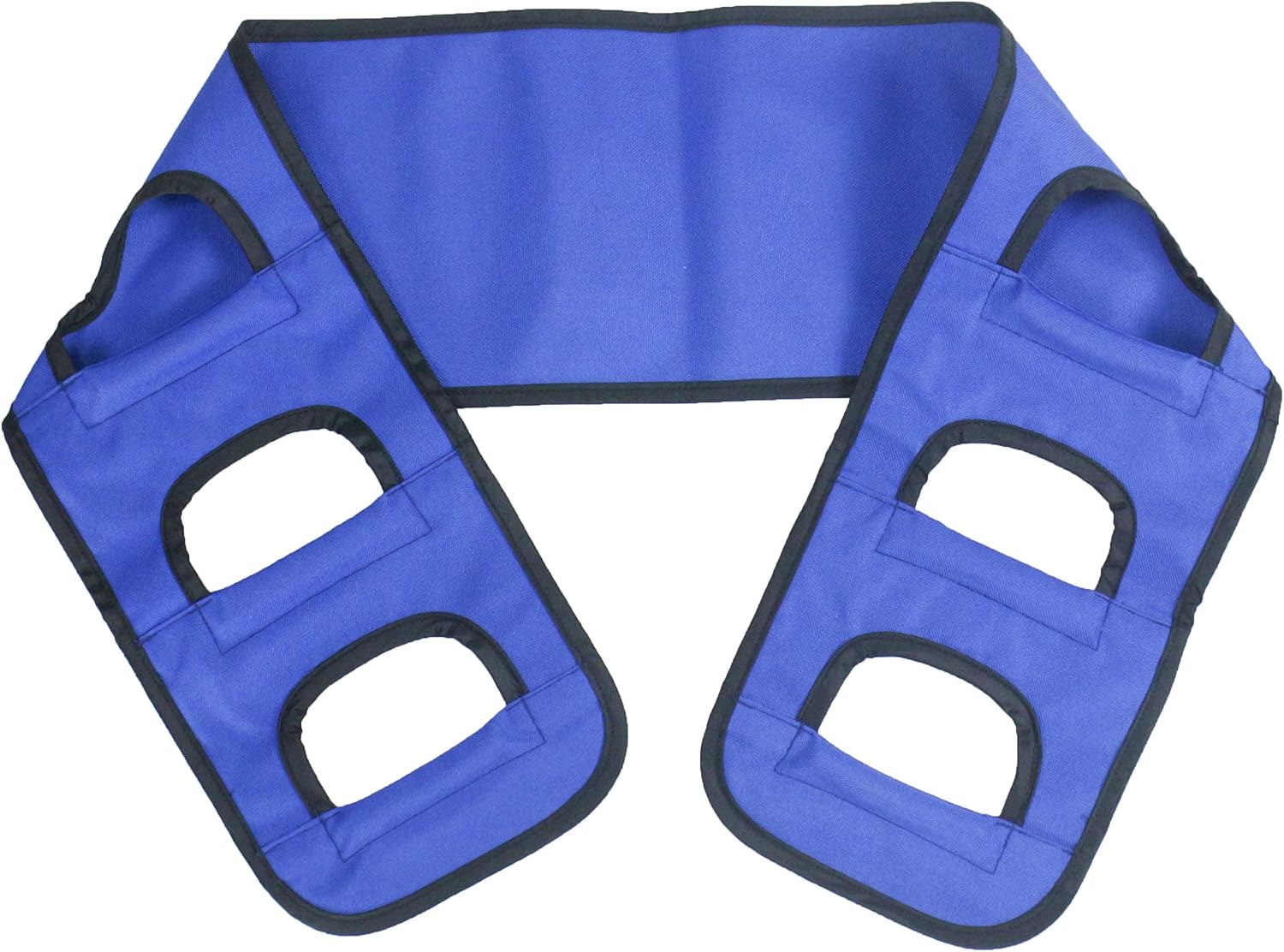 MB-2920 Patient Lift Transfer Sling Gait Belt with Handle, Medical Nursing Safety Assist Device for Moving Seniors, Turner Elderly Disabled, bariatric Handicap, Blue, Size : 46.5” x 7.1”