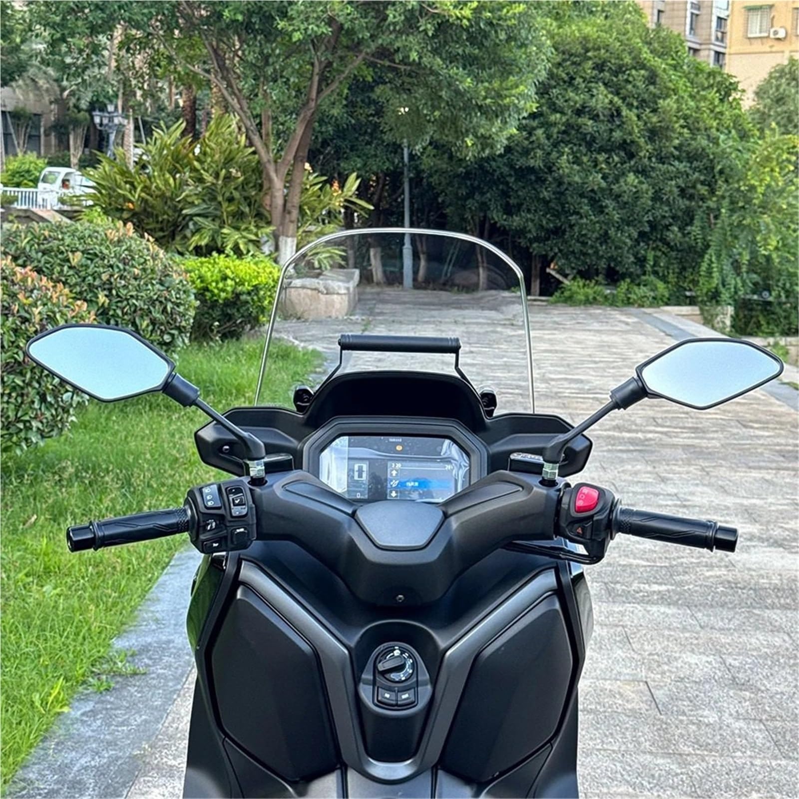 Uchwyt do nawigacji GPS Pasuje do Yamaha X-MAX 300 MAX 300 Tech 2025 Uchwyt na telefon do nawigacji GPS Uchwyt na telefon do nawigacji GPS