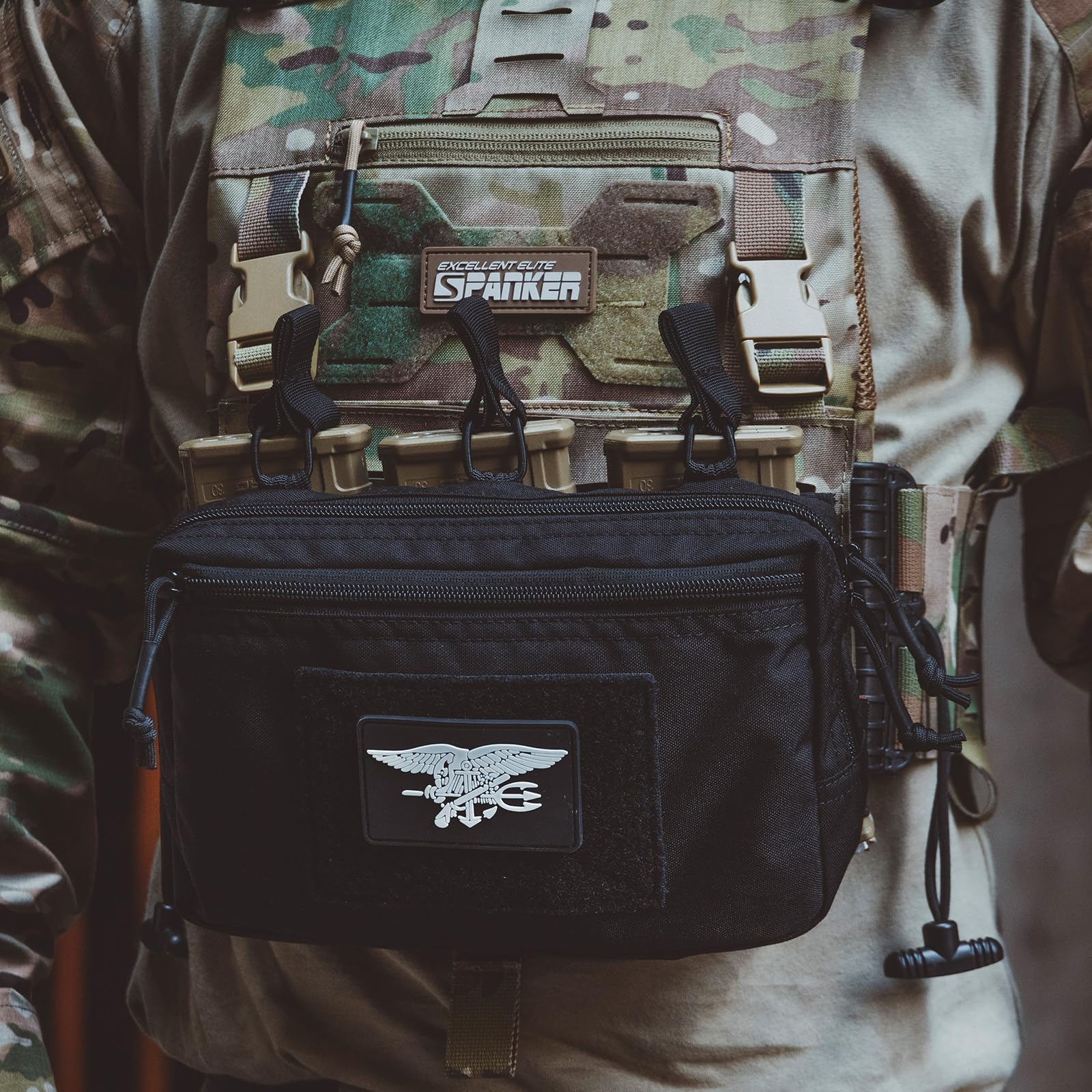 EXCELLENT ELITE SPANKER タクティカルポーチセット Amazon.com : EXCELLENT ELITE SPANKER Tactical Mag Admin Pouch