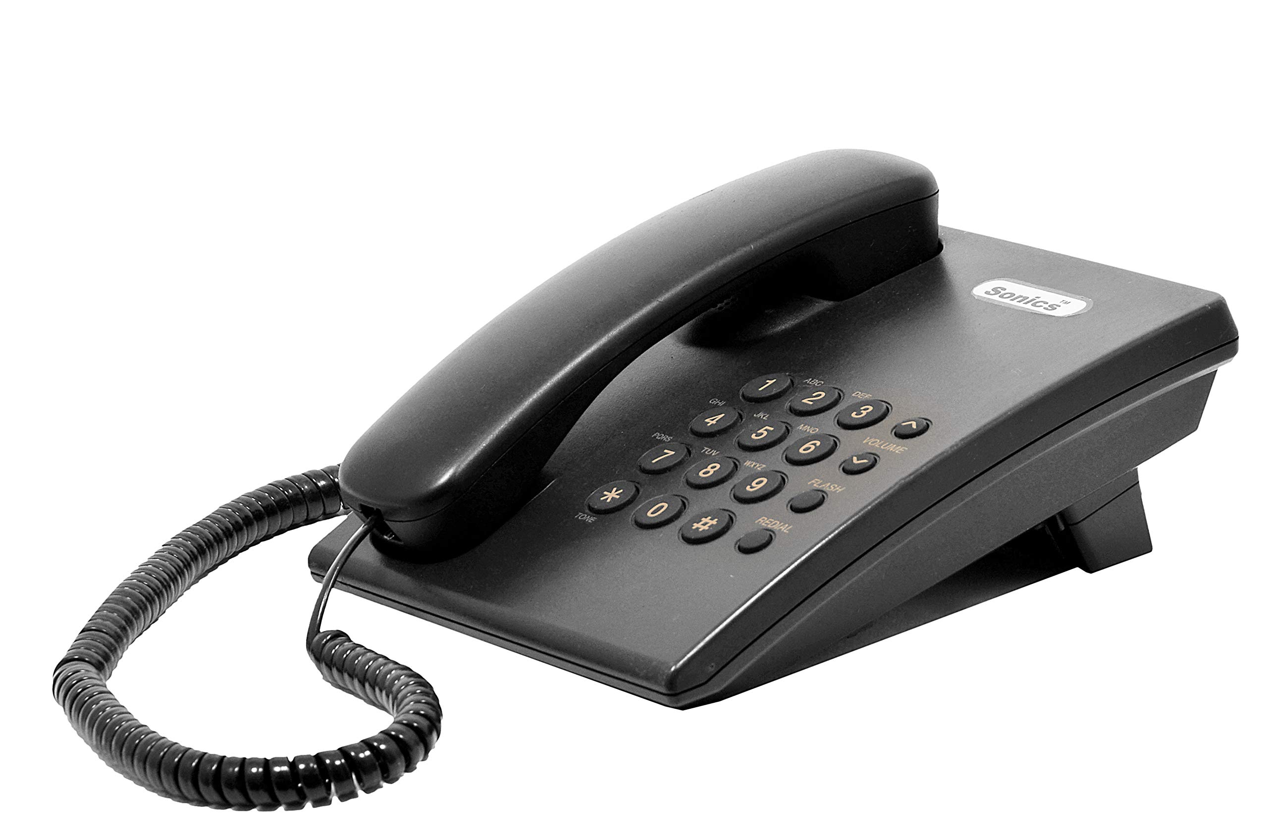 Sonics SS-7274 Elegant Look Landline Phone Black-picture-17
