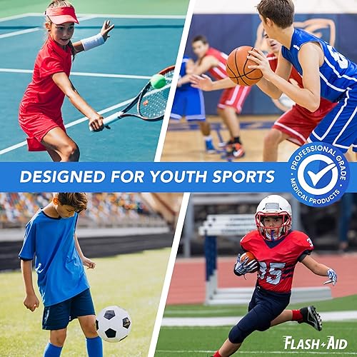 Miniatura 6 de Paquete de recambio de botiquín de primeros auxilios (contiene paquetes de hielo adicionales, cintas, envolturas, vendajes y más)