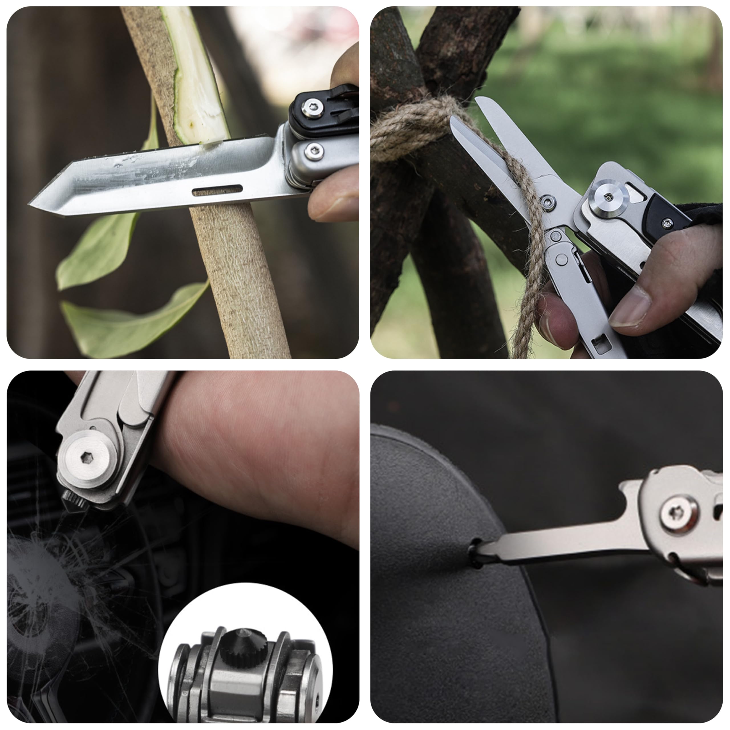 Amazon.co.jp: HFS(R) ナイフ はさみ 多機能ナイフー マルチツール