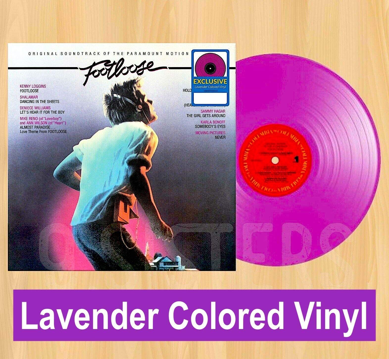 Footloose (Original Motion Picture Soundtrack) - Exclusive Limited Edition Lavender Colored