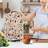Vista 21 de doginthehole Hummingbird Blender Covers for Kitchen, Washable Appliance Covers Anti Fingerprint Stain Resistant Polyester Blender Dust Cover