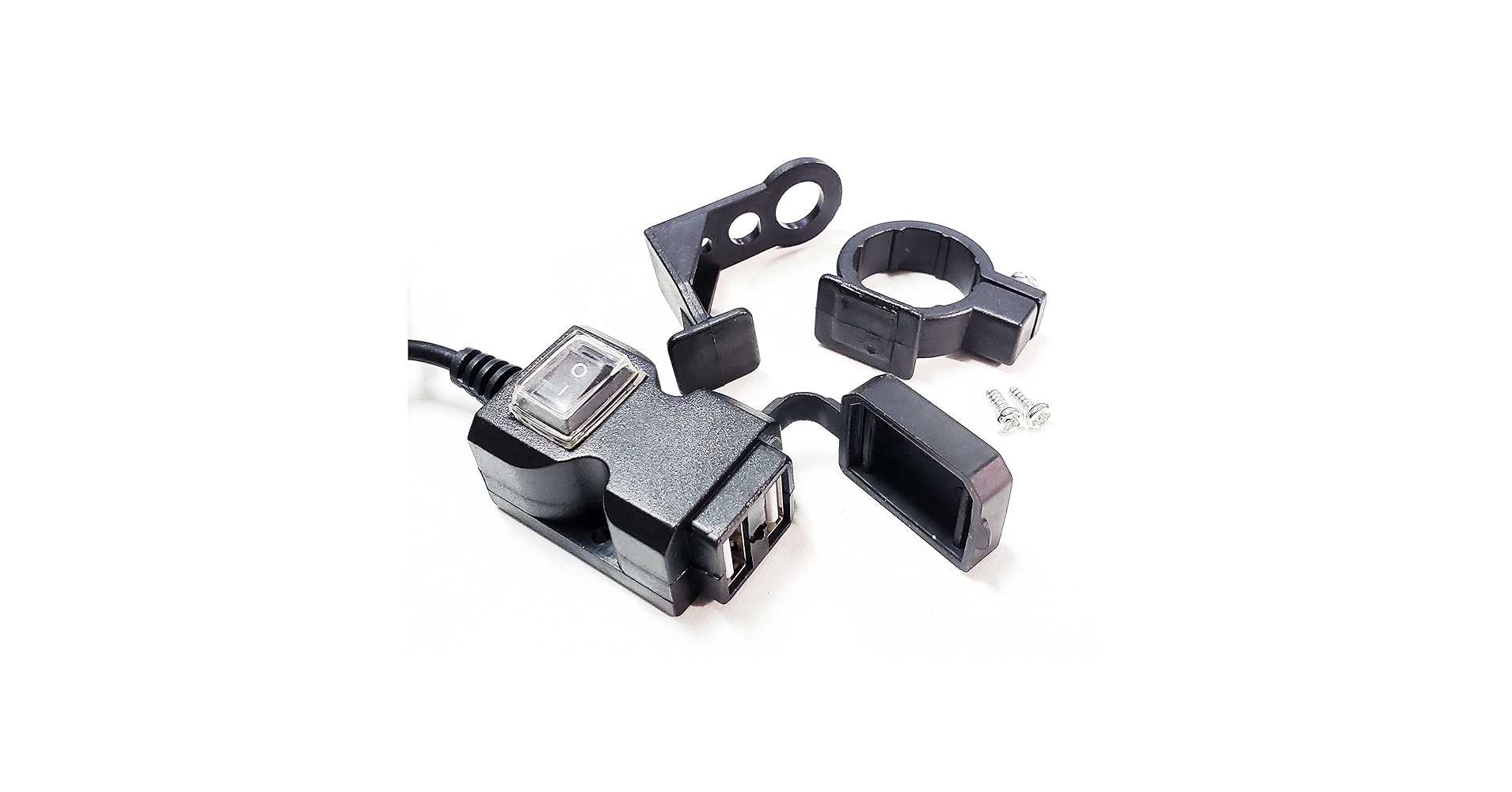 Amazon.co.jp: F19-2 USB 電源キット USB電源取り USB 2ポート