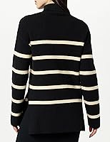 Vista 2 de The Drop Cuello alto Camilla con hombros caídos para mujer