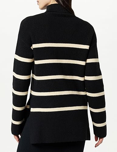 Miniatura 2 de The Drop Cuello alto Camilla con hombros caídos para mujer