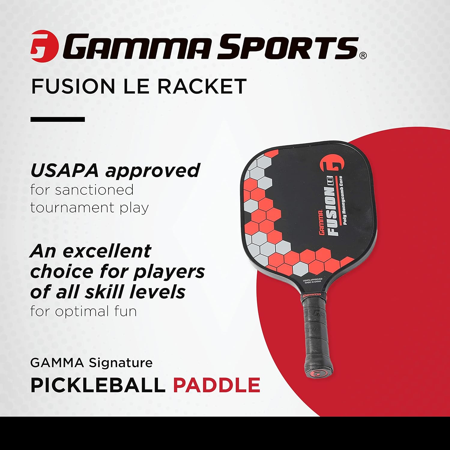 Buy GAMMA Sports Pickleball Paddles Fusion LE Pickleball Rackets