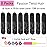 Short Passion Twist Hair 12 Inch 8 Packs Passion Twist Crochet Hair For Women Curly Water Wave Braiding Hair Spring Twist Hair Crochet Braids Synthetic Hair Extension (12 Inch (Pack of 8), 1B)