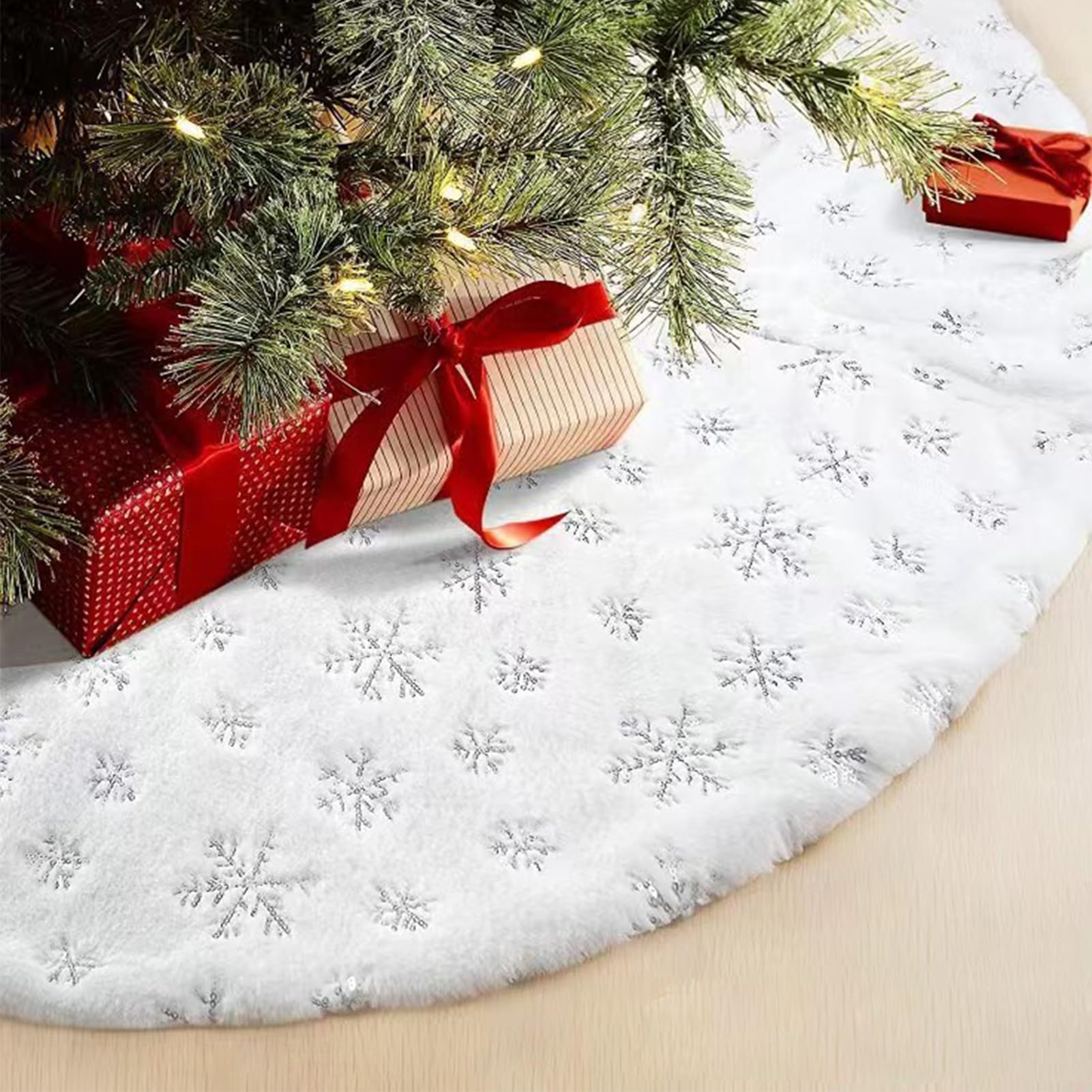 Amazon.co.jp: クリスマスツリースカート クリスマス飾り付け ツリー