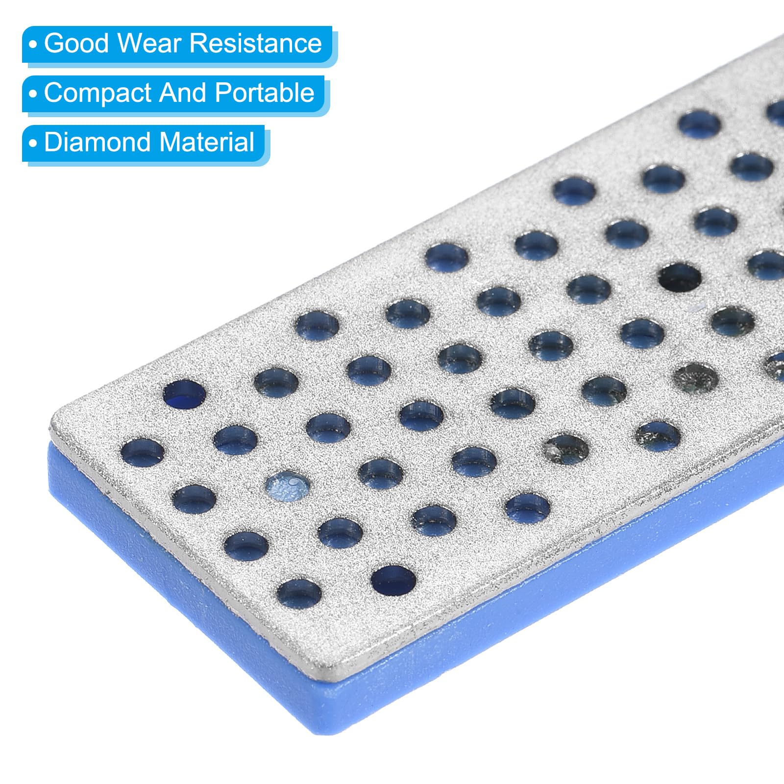 PATIKIL 70mm Extra Grof Ski Snowboard Diamant Stone,2 Stks Ski Rand