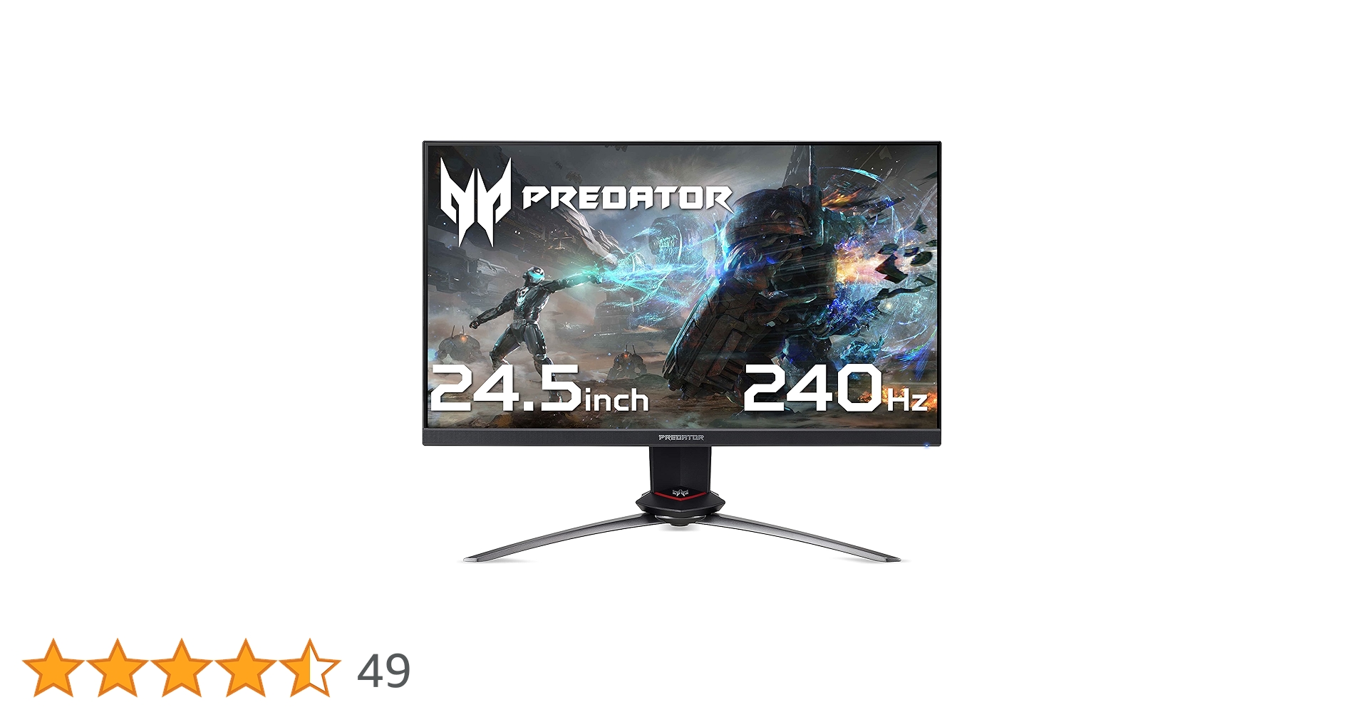 Acer Predator XB253QGXbmiiprzx 24.5 Inch Full HD Gaming