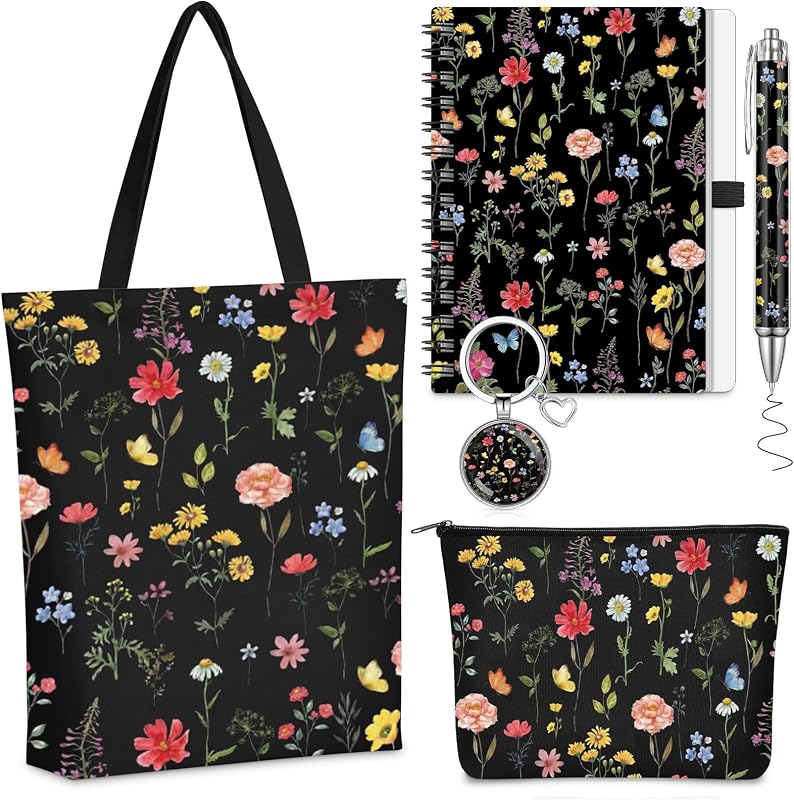 Sunnymove Kit com 5 Acessórios Florais Rosa para Mulheres