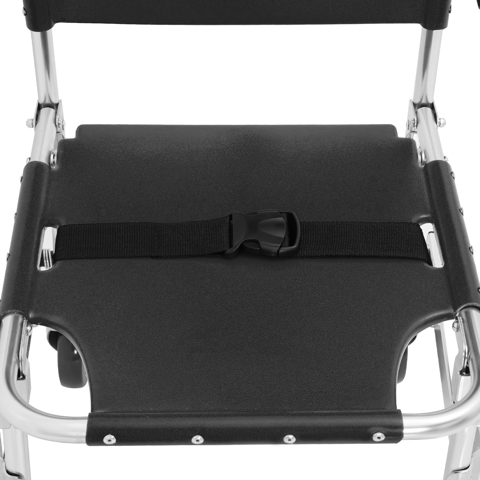 Silla de escalera de aleación de aluminio negra, silla plegable de evacuación, para bomberos rescate al aire libre, centro de primeros auxilios 52 x 100 x 93 cm