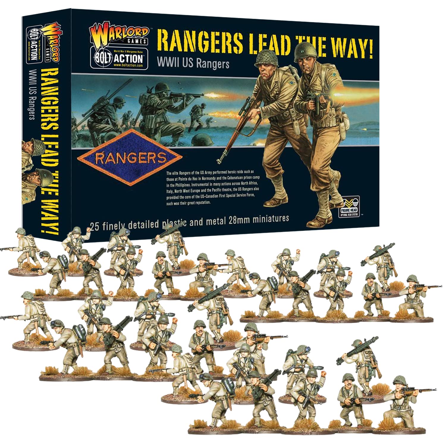 Buy Wargames Delivered Rangers Lead The Way, US Rangers Box Set 28mm