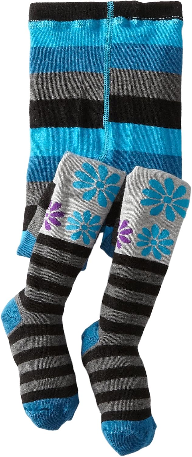 Jefferies Socks Girls 2-6x Flower Tart Tight