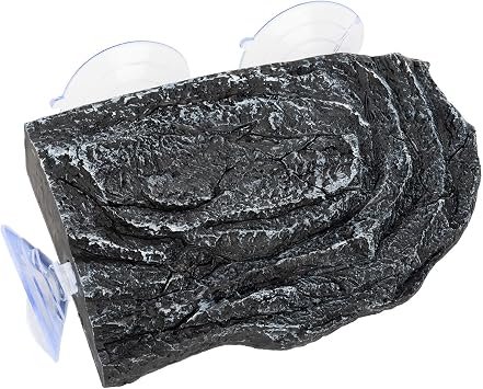 Turtle Basking Platform for Aquatic Pets - Extra Large Basking Platform for Aquatic Turtles with 3 Strong Suction Cups, Floating Resting Dock for Turtle Tank & Aquarium