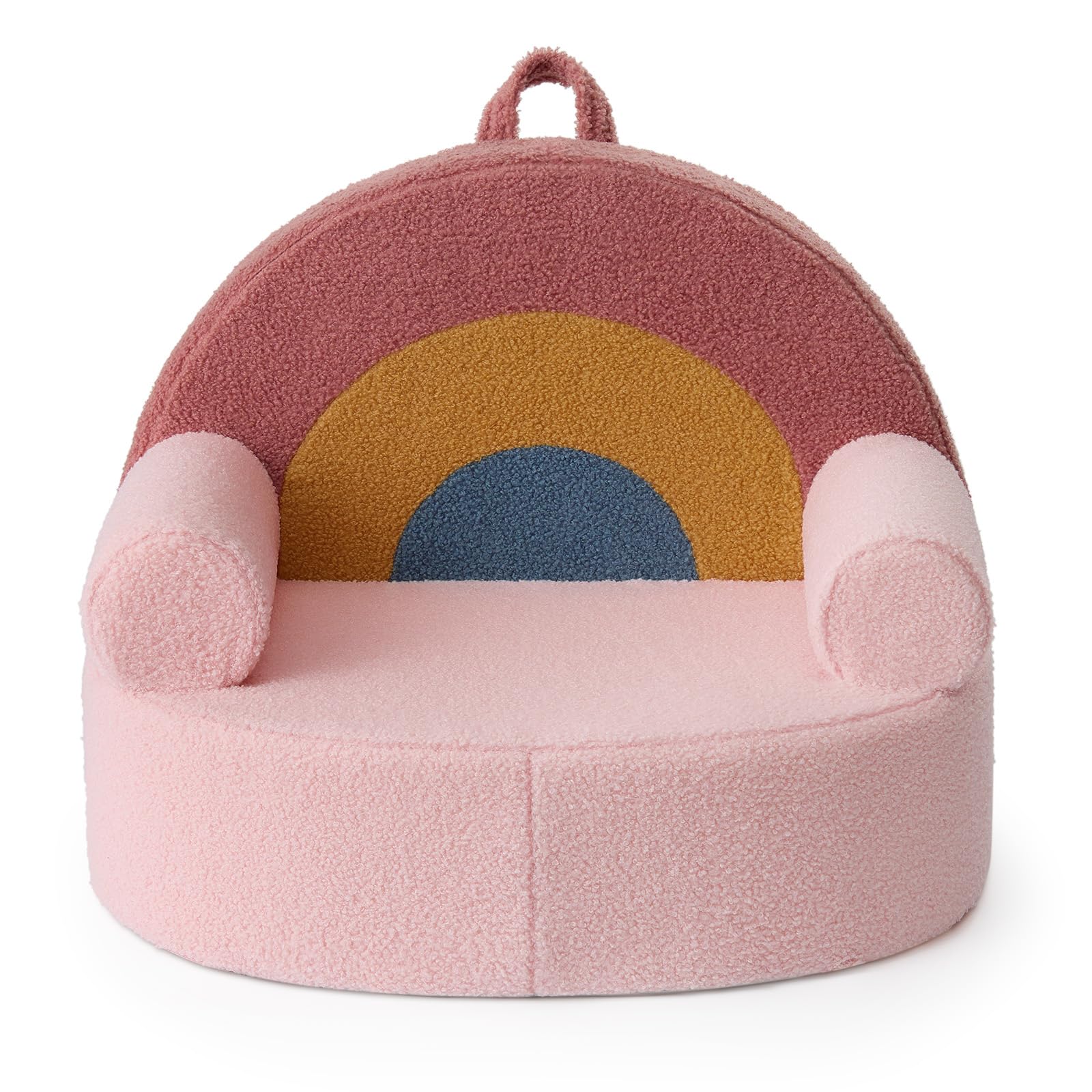 Rainbow Toddler Chair and Baby Changing Pad Bundle