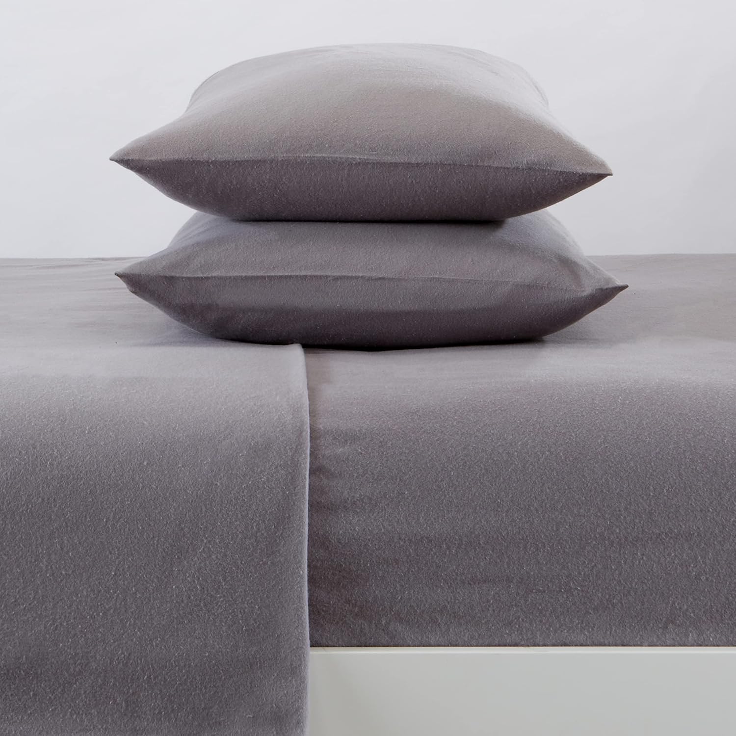 Great Bay Home 100 Turkish Cotton Queen Flannel Sheets Set Deep