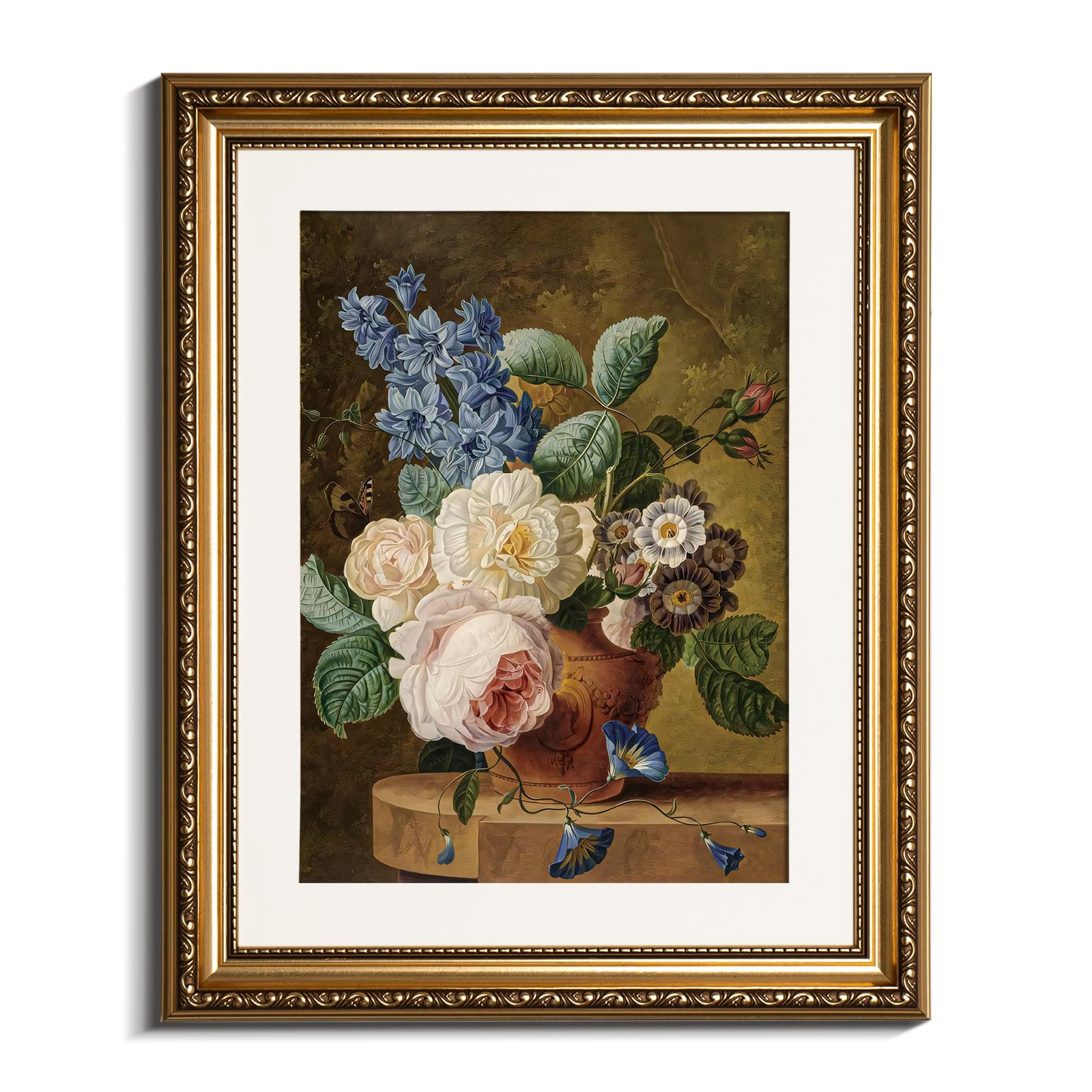 VIYYIEA Gold Framed Wall Art Canvas Print Home Decor Vintage Swan Decoration Grace Swan Art Painting Pictures Rustic Bathroom Wall Decor Animal Farmhouse Artwork for Living Room Bedroom Office 11x14in — view 51
