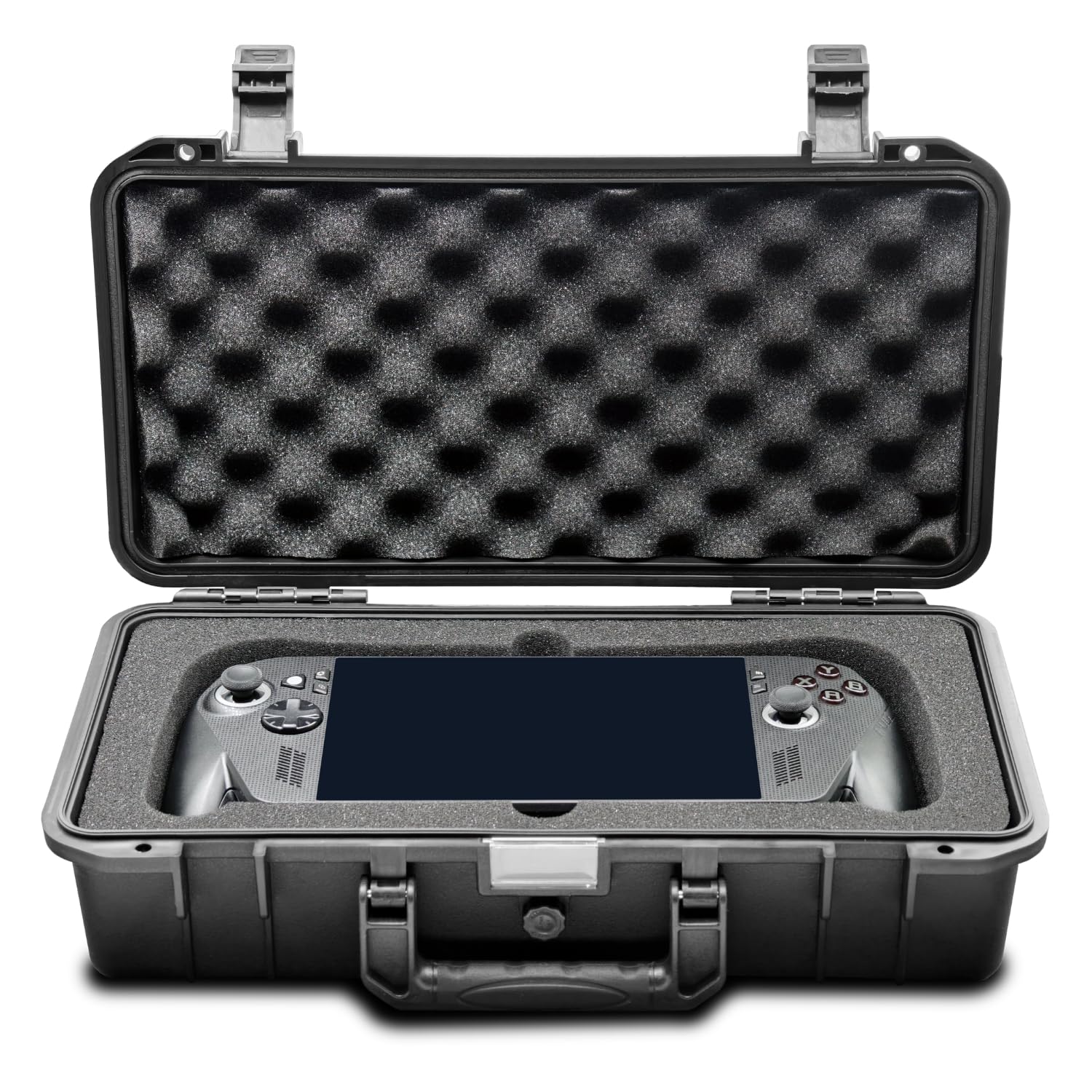 Luck&Link Carrying Bag Case for ROG Xbox Ally X - Hard Waterproof Case for Rog Xbox Ally, Controllers, Docking Station & Accessories - Large Capacity - 2