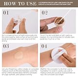Glossiva Corrector de tatuajes, corrector de piel, impermeable, para manchas oscuras, cicatrices, vitíligo y más, maquillaje para cubrir tatuajes, uso en el cuerpo, para piernas, para hombres y mujeres (8.78 oz)