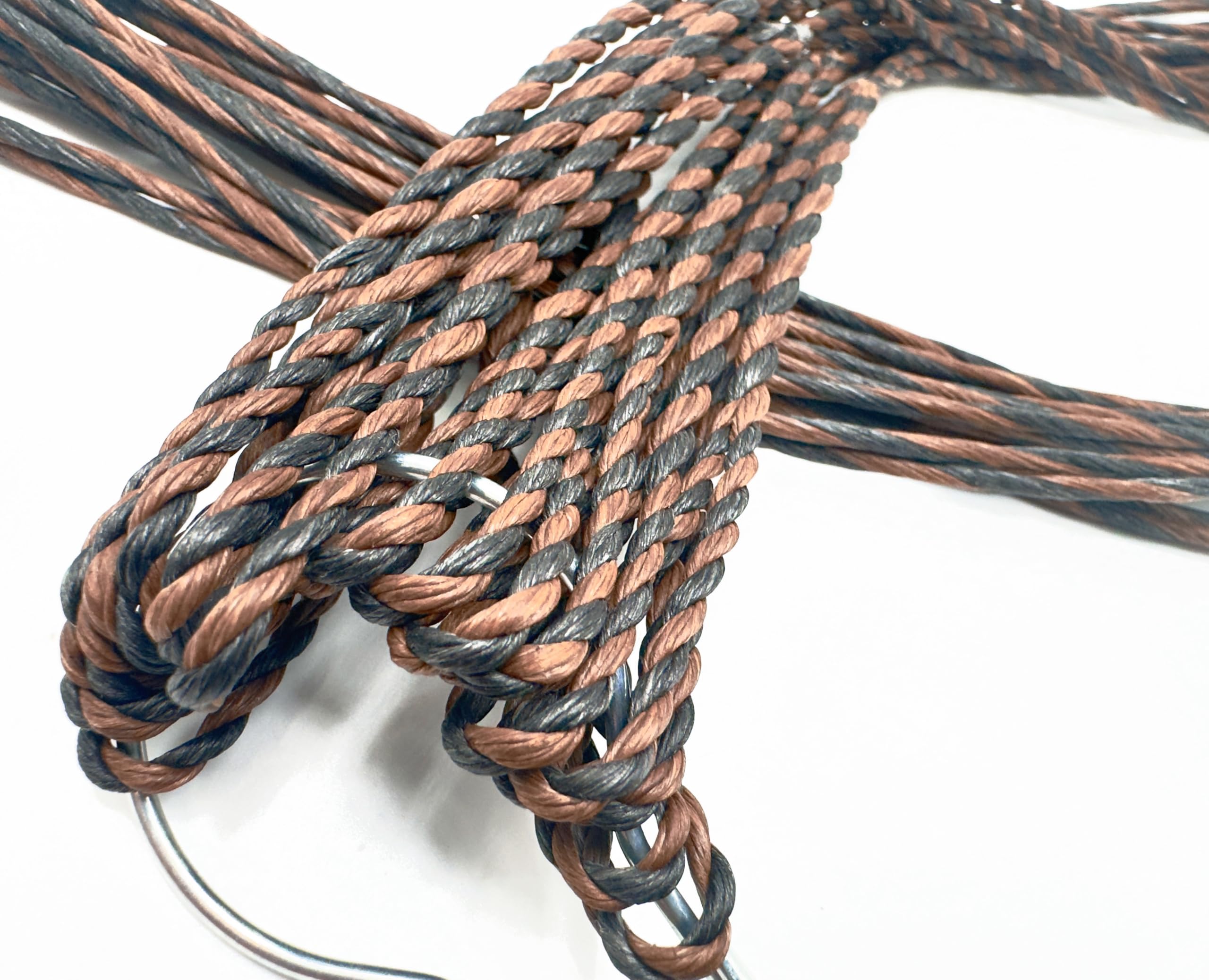 Flemish Recurve Bowstring - D97 (Dynaflight) - 2 Bundle Construction Hand Twisted Flemish String