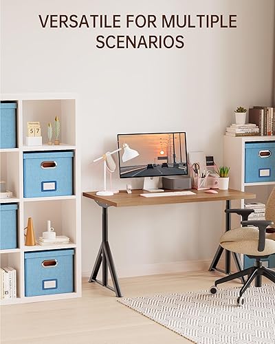 Miniatura 6 de Oterri Organizador de archivos, caja de archivos, archivador para almacenamiento de carpetas de archivos de cartas, contenedores de almacenamiento