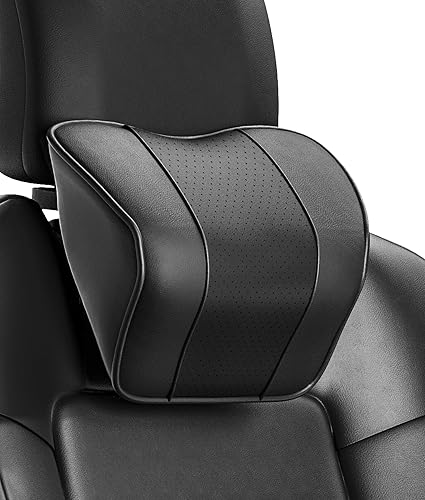 Miniatura 8 de Almohada para reposacabezas de automóvil, almohada para el cuello del automóvil para conducir, almohada de automóvil para aliviar el dolor de