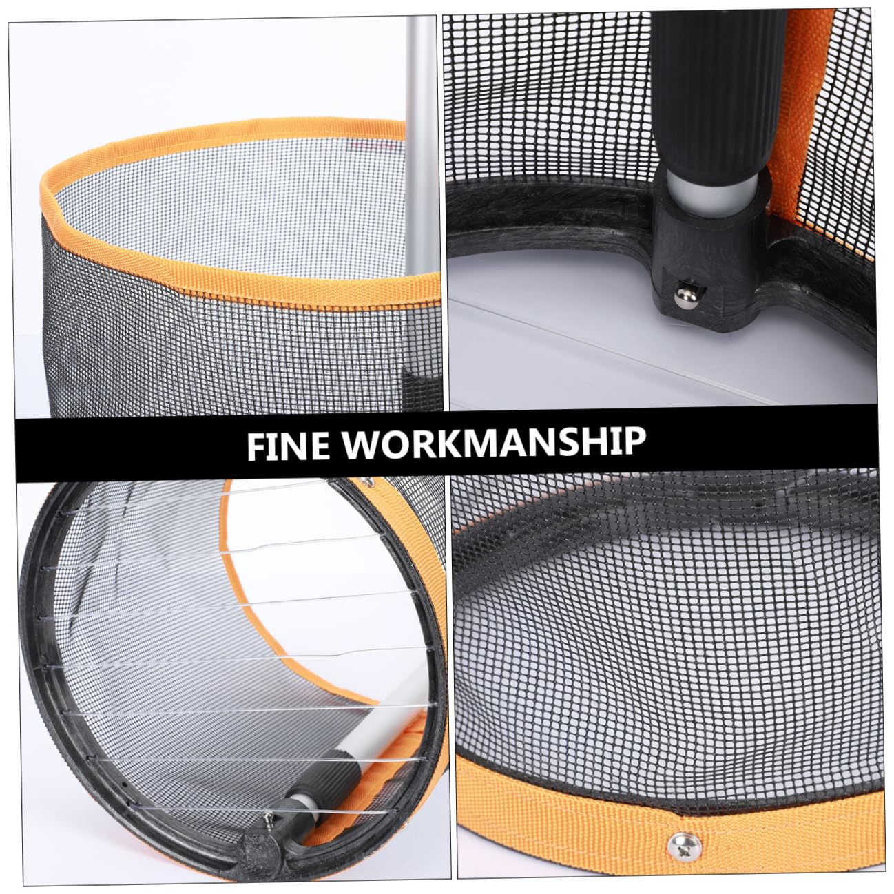 Kisangel Kugelpflücker Tonabnehmerröhre Für Tennis Pongbälle Pong-Picker Baseball-vitrine Tennisschläger Tennisballmaschine Tischtennis Picker Tennisbälle Masse Metall Orange