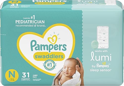 Lumi de Pampers pañales para recién nacidos Jumbo