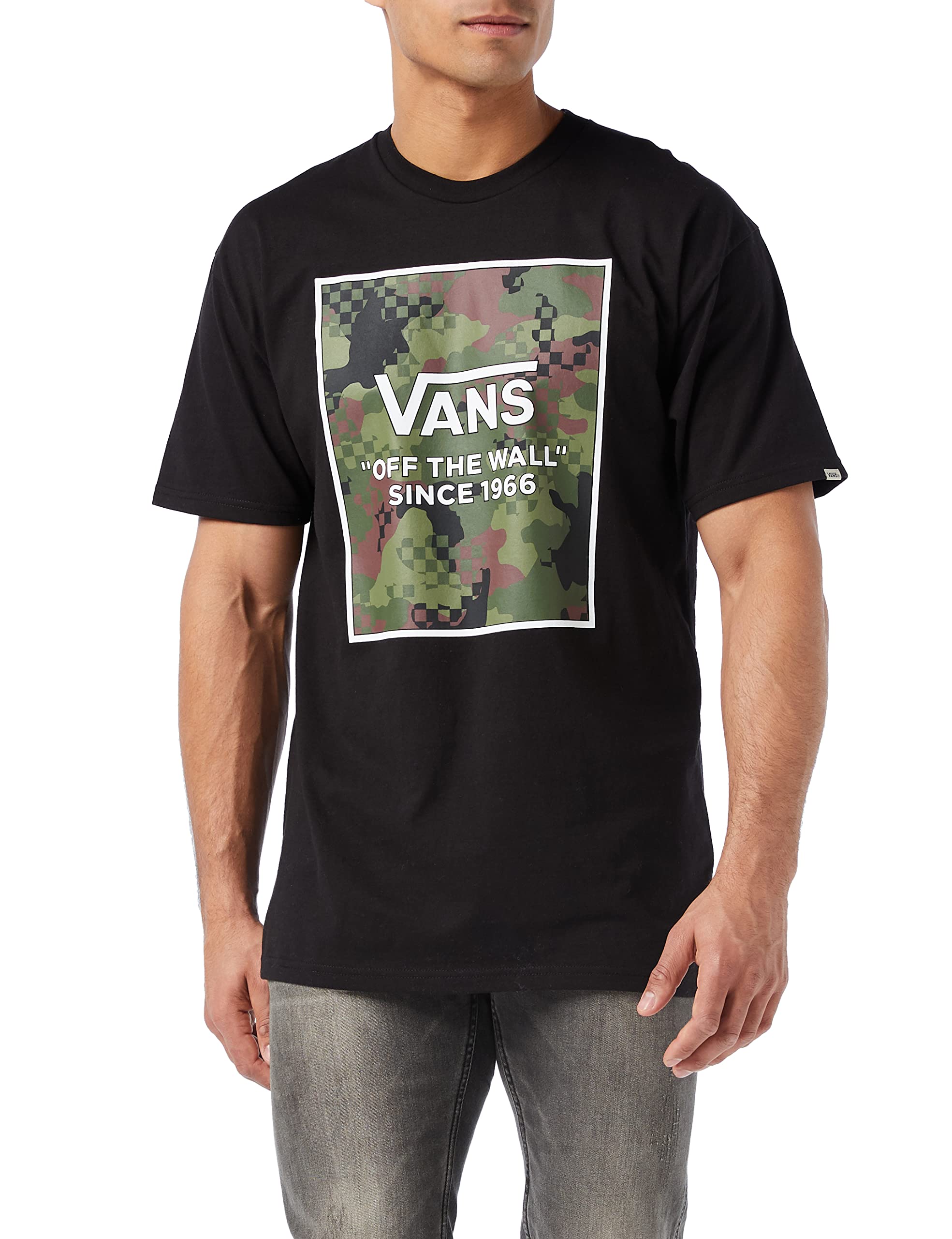 Vans Camo Check Boxed Fill-b Camiseta para Hombre