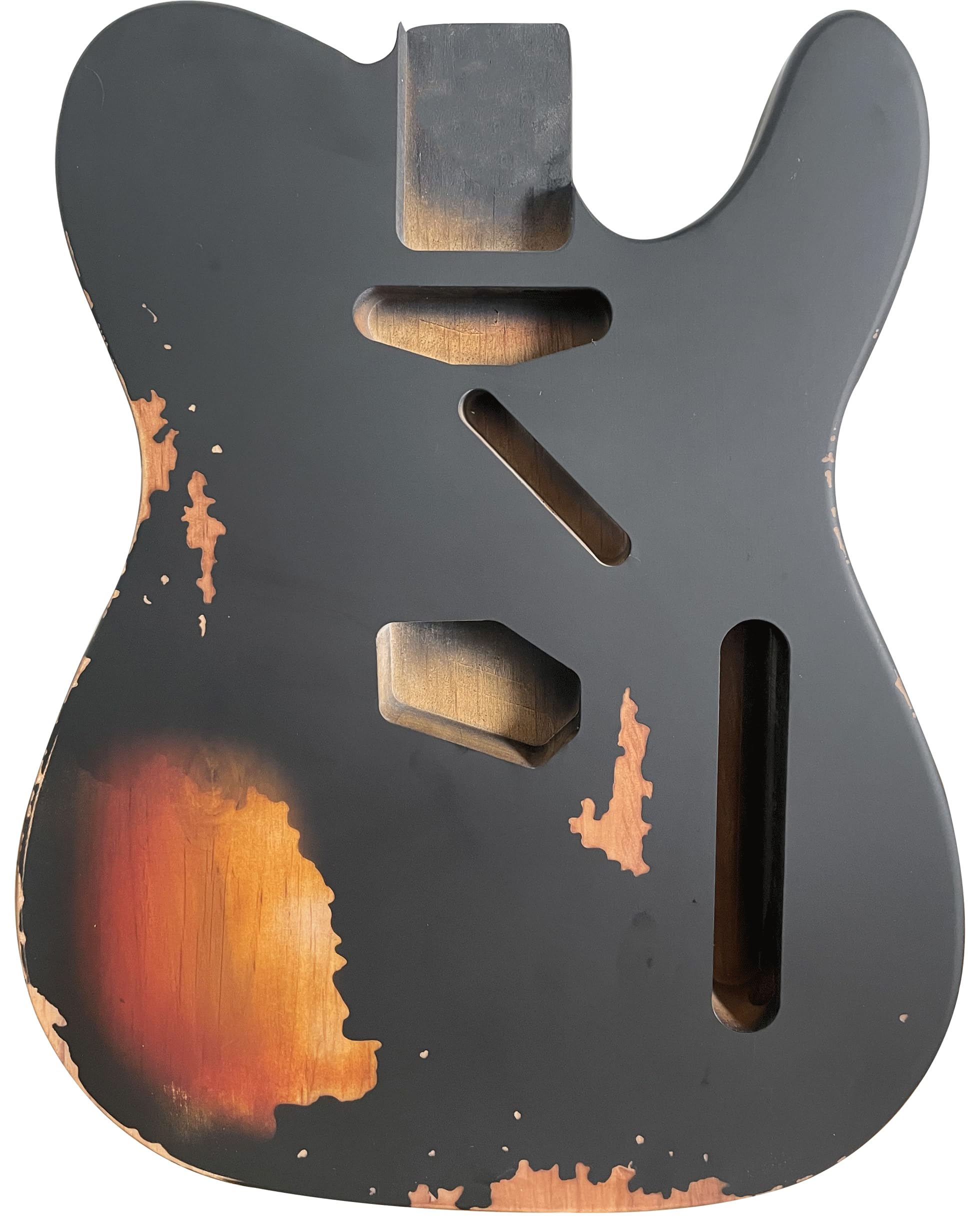 Relic Electric Guitar Body Telecaster Style Nitro Top Alder Wood