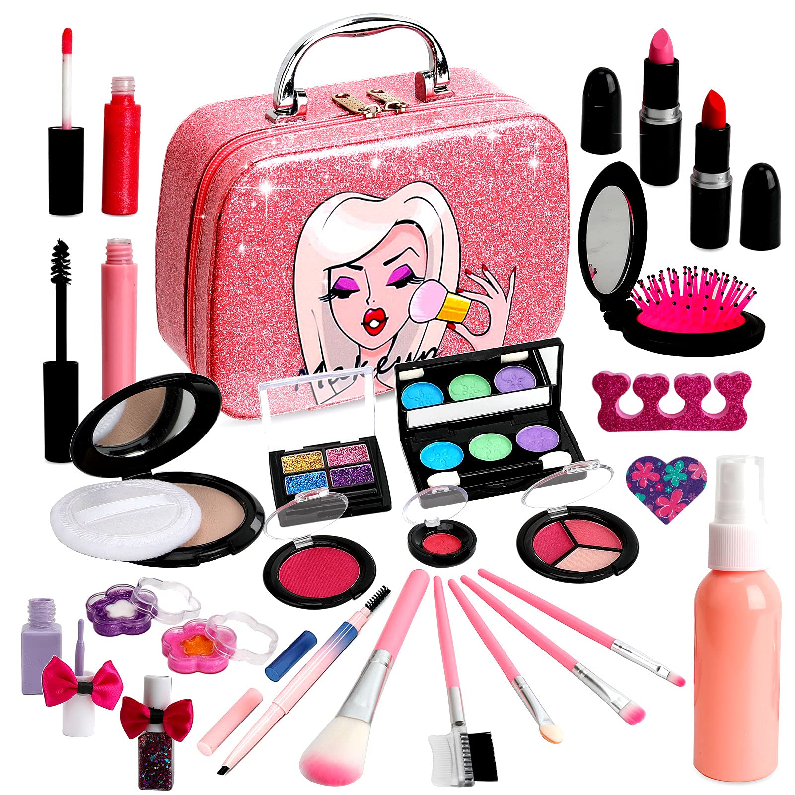 Buy Flybay Kids Makeup Kit for Girl,Children Makeup, Play Makeup Toys